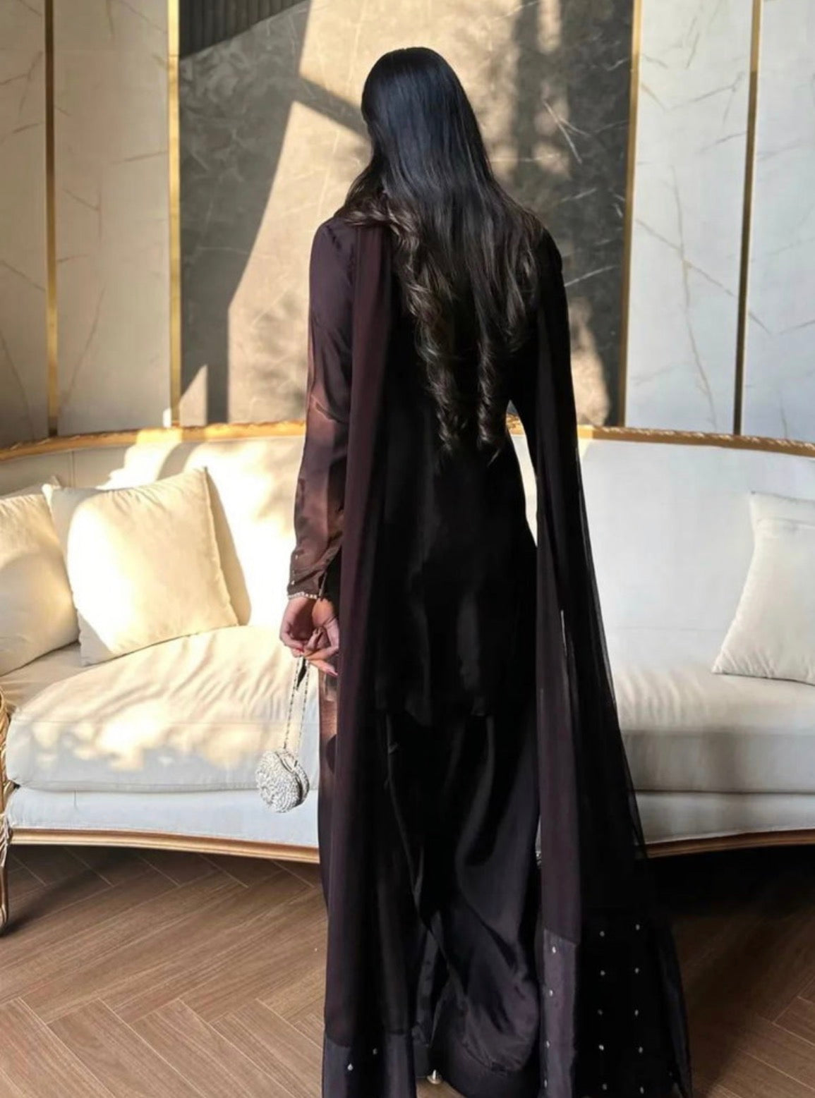 Midnight Cocoa Elegance 🌙