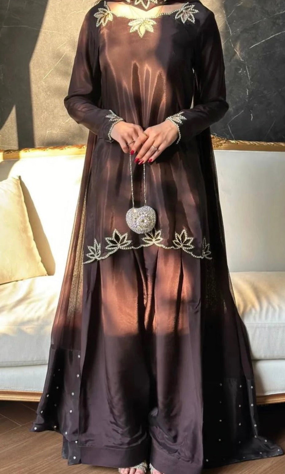 Midnight Cocoa Elegance 🌙